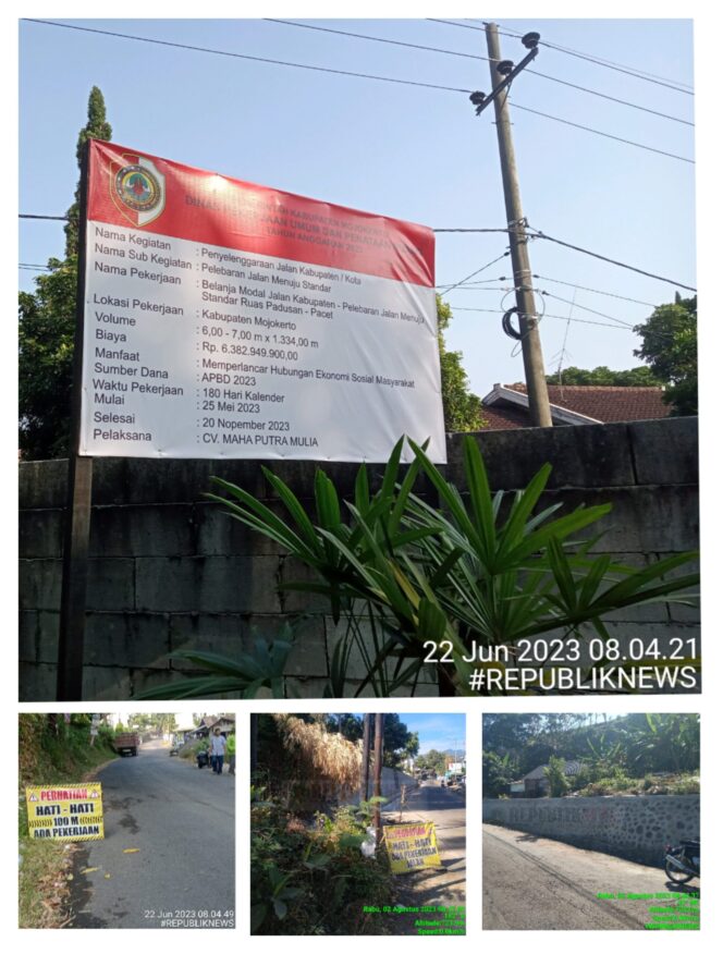 
					Diduga…Proyek Pelebaran Jalan Pacet-Padusan Jual Bekas Tanah Keruk Milik Warga Dan Aliran Sungai