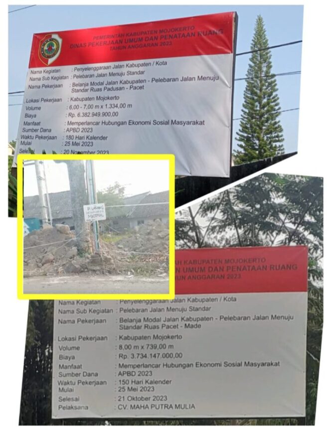 
					Proyek Pelebaran Jalan Pacet Made Diduga Caplok Tanah Warga. Oknum Penyelenggara Banca’an, Puluhan Pemilik Lahan Gigit Jari