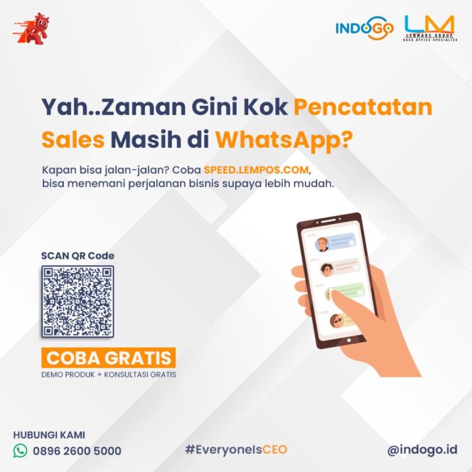 
					SPEED LEMPOS Merupakan Produk INDOGO.ID yang Bisa Bantu Dalam Mengefisiensikan Toko Retail dan Distributor