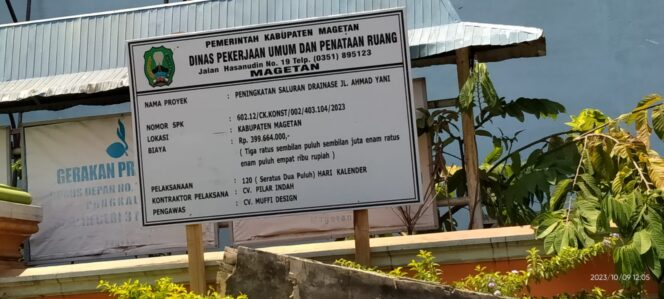 
					Kabid Cipta Karya Kabupaten Magetan: Utamakan Peningkatan Fasum Dan Percantik Wilayah