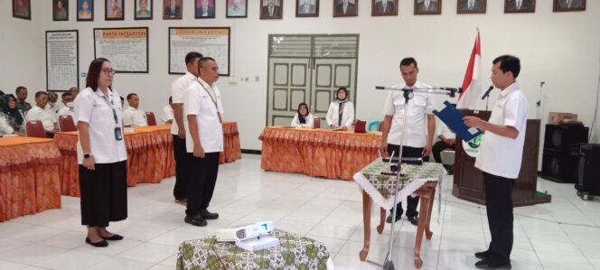 
					Administratur Lantik Pejabat Dan Sertijab Lingkup Perhutani KPH Probolinggo