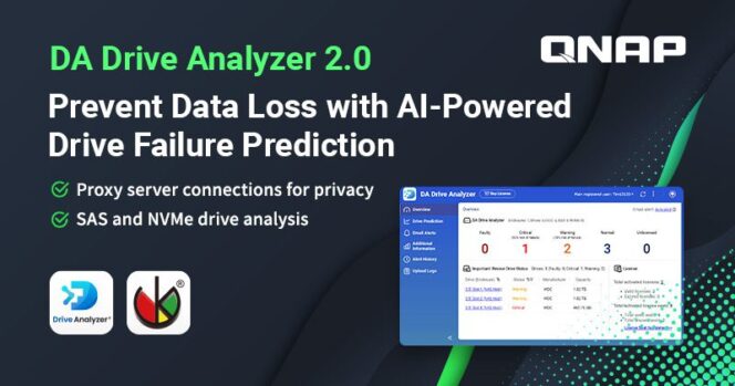 
					Jaga Data Perusahaan lebih Aman dengan Prediksi Kegagalan Drive NAS Berbasis AI – DA Drive Analyzer 2.0