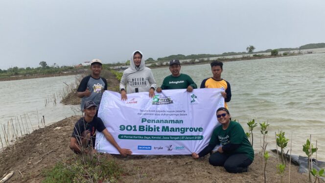 
					5TRIVE FOR IMPACT: Perayaan Ulang Tahun Ke-5 Cause ID dengan Menanam 901 Mangrove di Kendal