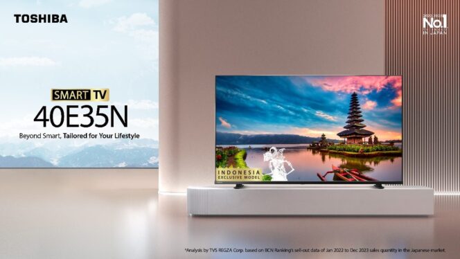 
					Toshiba TV Luncurkan Private Smart TV Terbaru 40E35NP, Model Spesial untuk Market Indonesia