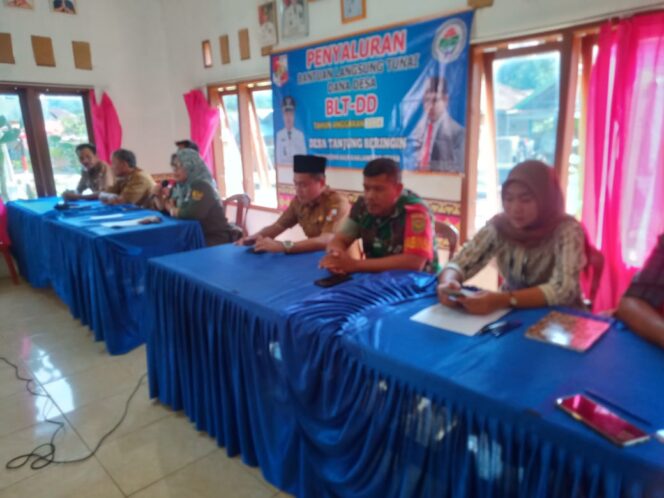 
					Pemerintah Desa Tanjung Beringin Salurkan Bantuan Tunai Tahap I/2024