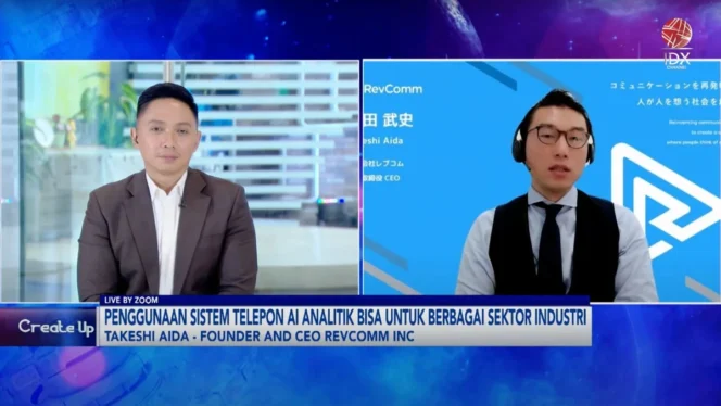 
					Wawancara Eksklusif IDX Channel dengan CEO RevComm, Startup Penyedia Sistem Telepon AI Analitik untuk Performa Sales