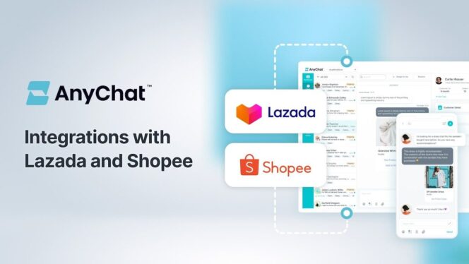 
					AnyMind Group memperluas kemampuan AnyChat ke marketplace e-commerce melalui integrasi dengan platform terkemuka di Asia Tenggara, Lazada dan Shopee