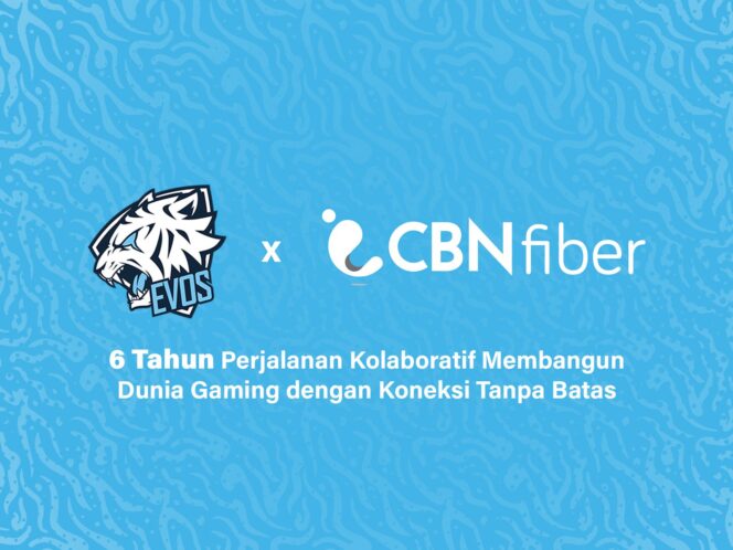 
					EVOS dan CBN Fiber: 6 Tahun Membangun Koneksi Tanpa Batas di Industri Esports Indonesia