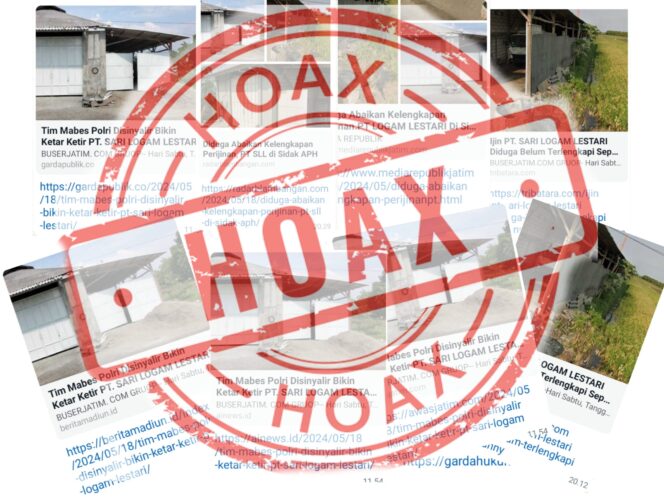 
					Klarifikasi Dirut PT. Sari Logam Lestari : “Ijin Kami Lengkap” Pemberita’an Dari Media Online Soal Perijinan dan Adanya Sidak Dari Tim Mabes Polri, Itu Tidak Benar !