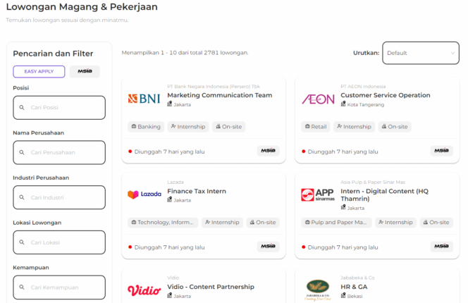 
					Program Magang dan Studi Independen Bersertifikat (MSIB) Angkatan 7: Daftar Sekarang Melalui KarirLab!