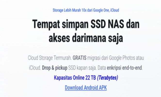 
					Baru! 22TB Storage Online – Rp 99.000/Bulan! TempatData.com Rilis Layanan Penyimpanan Data Aman dan Terjangkau!