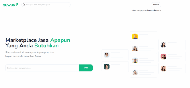 
					Suwun Kini Hadir dengan Tampilan Website yang Memudahkan User