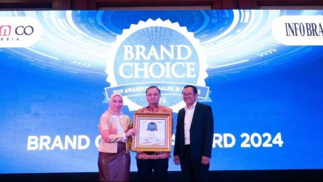 
					Dokumentasi Hisense Indonesia, Brand Choice Awards 2024 untuk kategori Lemari Es (Sumber: VRITIMES.com)