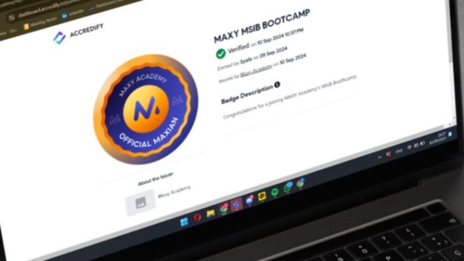
					Maxy Academy Luncurkan Badge Digital Terbaru untuk Peserta Bootcamp