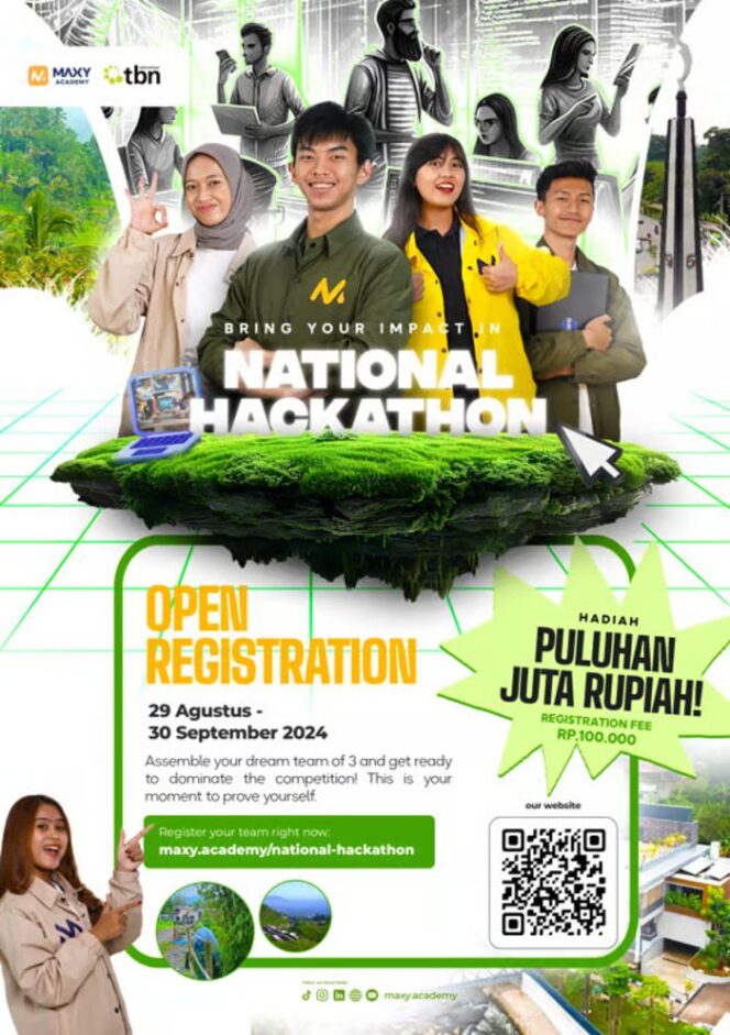
					Pendaftaran Impact National Hackathon Diperpanjang Hingga 30 September 2024