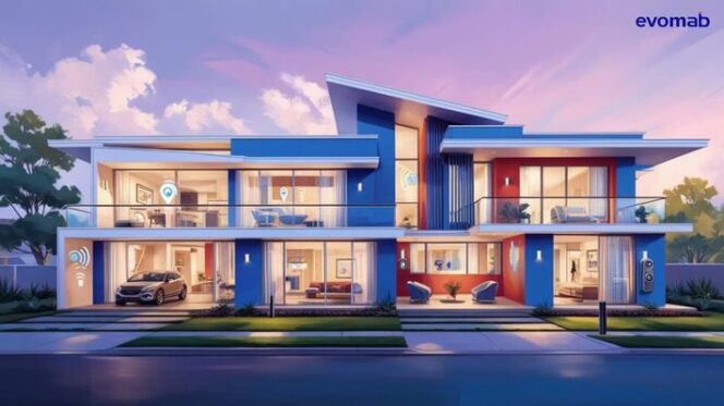 
					Kolaborasi Perumahan dengan Smart Home System evomab di 2024: Harvest City dan Metland Cyber Puri