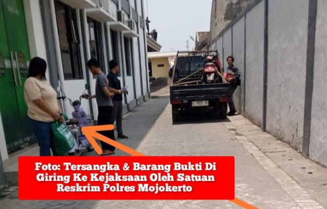 
					Tersangka Dan BB, Kasus Penipuan Terhadap Guru SDN Bening Di Serahkan Ke Kejaksaan Negeri Mojokerto