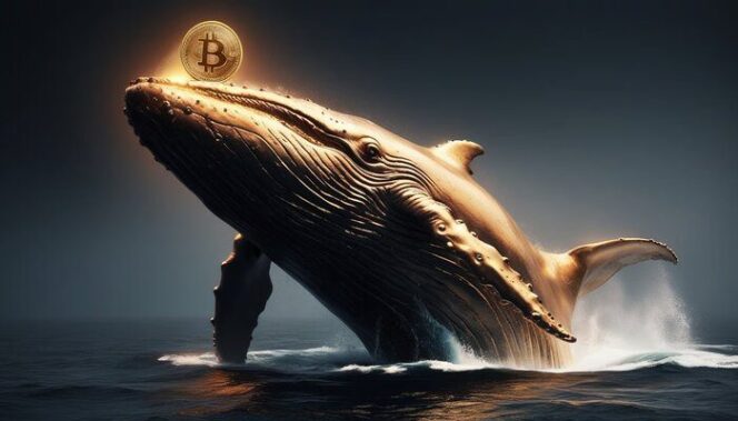 
					Jumlah Bitcoin Whale Pecahkan Rekor Tertinggi Sejak 2021, Akumulasi Makin Menggila!