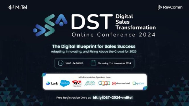 
					Siapkan Sales Hadapi Transformasi Digital, RevComm Hadirkan Konferensi Online Gratis, Daftar Sekarang!
