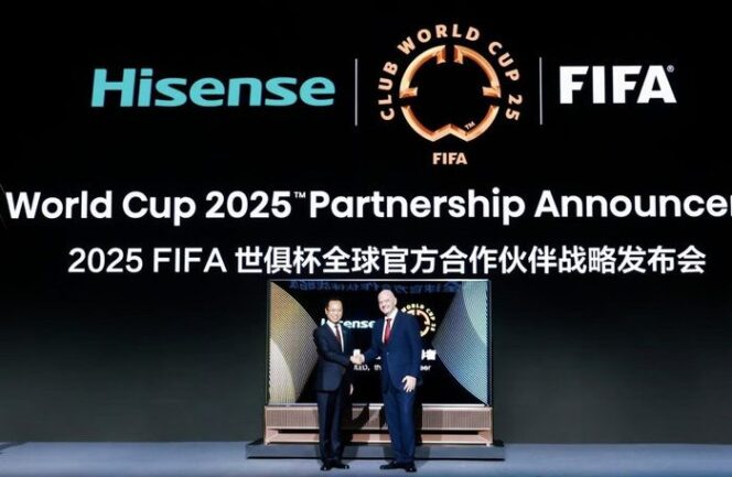 
					Hisense Menjadi Mitra Resmi untuk Turnamen Terbaru FIFA Club World Cup™