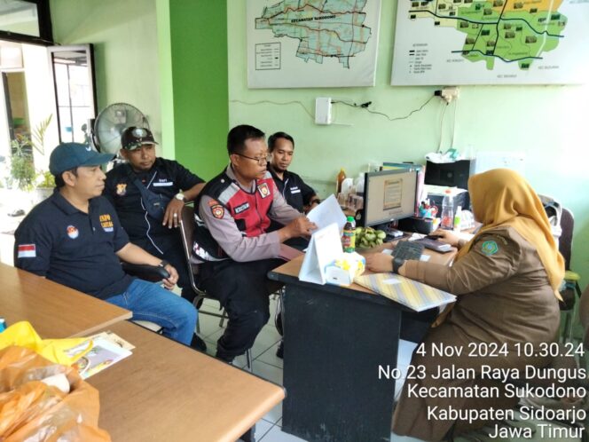 
					Giat Polsek Sukodono Bersama Pokdarkamtibmas Ke Kantor Dinas Pertanian Dalam Program Ketahanan Pangan Menuju Indonesia Maju