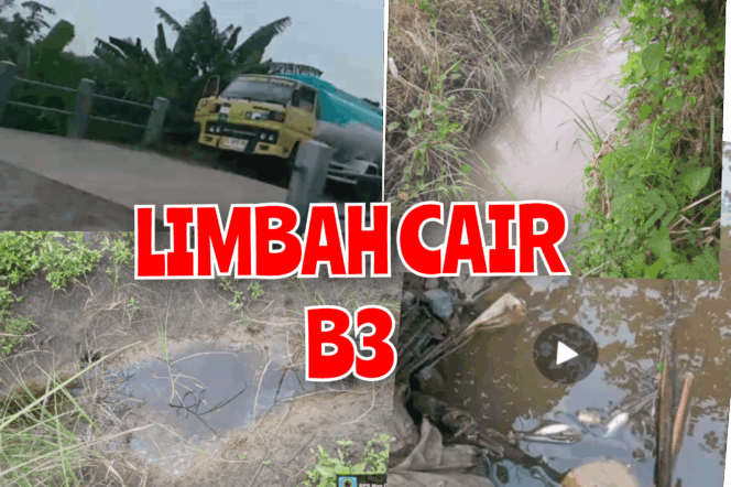 
					Diduga, Limbah ETANOL FRES 80% B3 Dumping Liar Di Area Persawahan Dan Sungai Wilayah Mojokerto