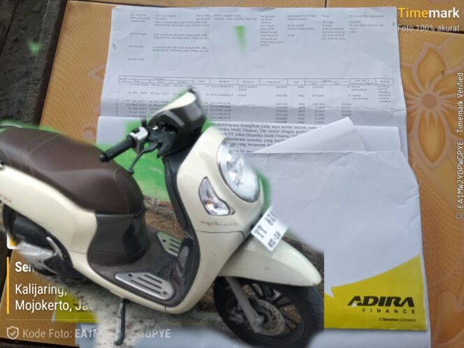 
					PT. Adira Mojokerto Dan PT. DCM Berulah, Rampas Paksa Motor Nasabah Di Jl. Empunala