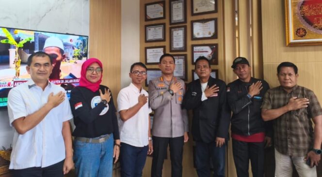 
					Kapolres Metro Kota Tangerang Sambut Baik Sinergitas FWJ Indonesia